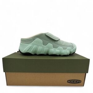 Keen Hypowser Wrap Shoe Womens 9 Granite Green Allover Cusion Slip On NEW in Box